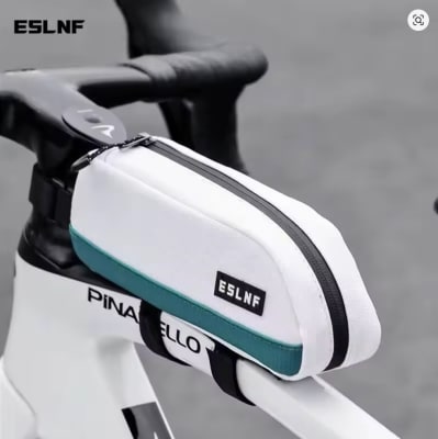 Bolso de bicicleta blanco ESLNF
