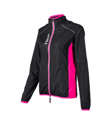 Cortaviento TRIP BLACK/PINK1