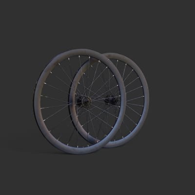 Ruedas de Aluminio Eje Pasante 700c1