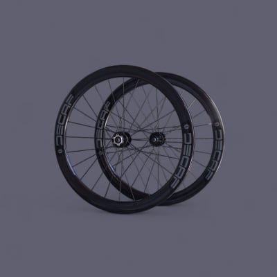 Set ruedas de Carbono 700c - Perfil 50mm