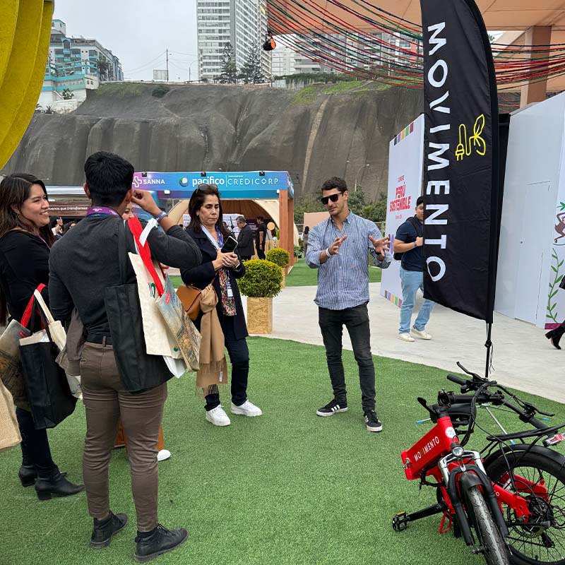 Bicicleta eléctrica sostenible