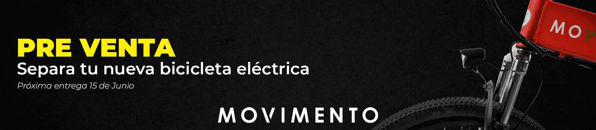 Pre-Venta Movimento Bicicletas eléctricas