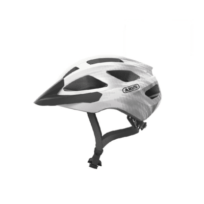 CASCO ABUS ROAD MACATOR GLEAM SILVER M 52-58