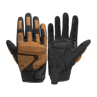 Guantes con Protección RockBros - Marrón