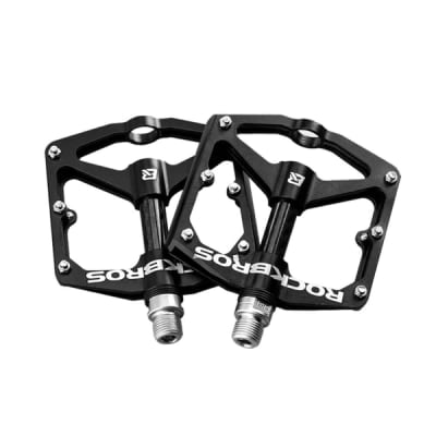 PEDALES DE ALUMINIO COLOR NEGRO