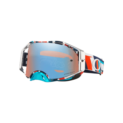 Goggles Oakley Airbrake MX TLD Quattro RWB - Prizm MX Sapphire