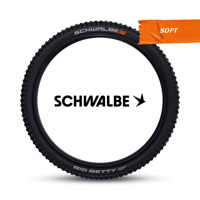 BIG BETTY 29X2.40 - SUPER GRAVITY - ADDIX SOFT - LLANTA PARA BICICLETA