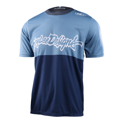 YOUTH FLOWLINE SS JERSEY SCRIPTER WINDWARD