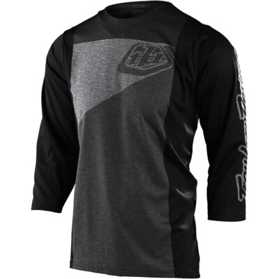 RUCKUS 3/4 JERSEY TRES HEATHER GRAY CHARCOAL