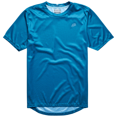 FLOWLINE SS JERSEY SOLID SLATE BLUE