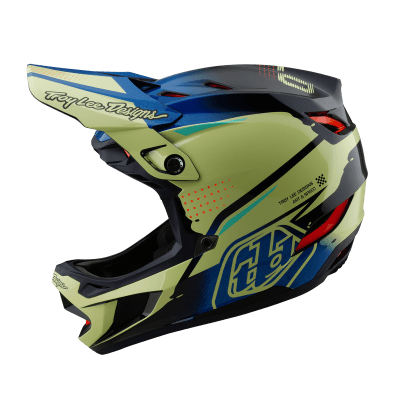 D4 Composite Helmet Drip Glo Yellow