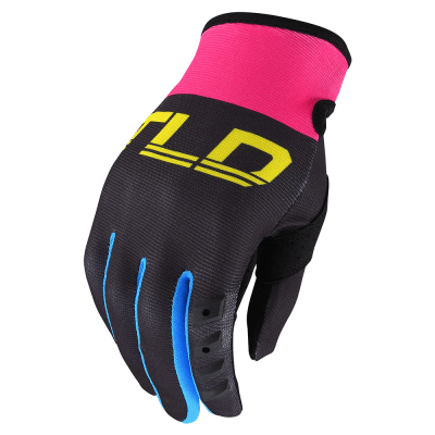 WOMENS GP GLOVE BLACK YELLOW