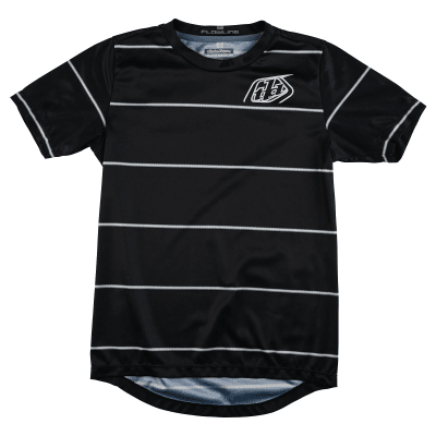YOUTH FLOWLINE SS 22 JERSEY REVERT BLACK