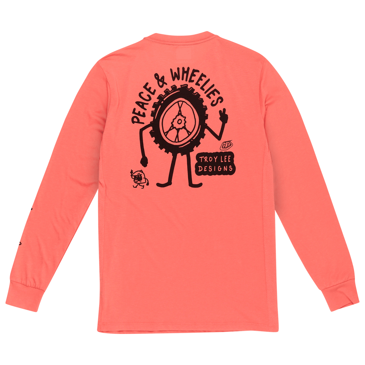 Skyline Long Sleeve Ride Tee P&W Melon2