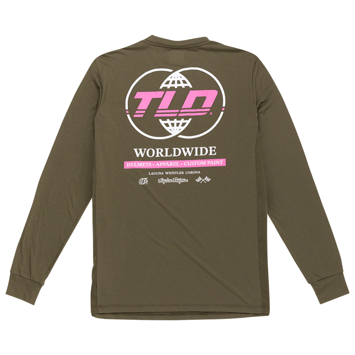 Skyline Long Sleeve Ride Tee Worldwide Caper2