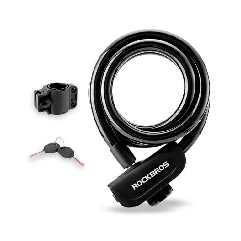 CADENA DE SEGURIDAD PARA BICICLETA ROCKBROS - RKS515-BK1