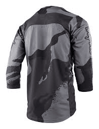 RUCKUS 3/4 JERSEY CAMBER CAMO BLACK HEATHER2