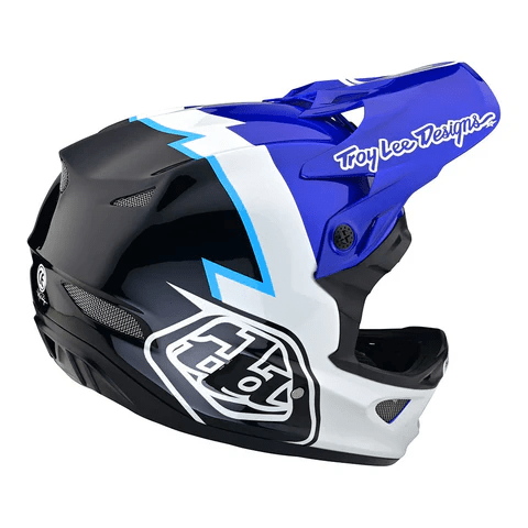 D3 FIBERLITE HELMET VOLT BLUE2