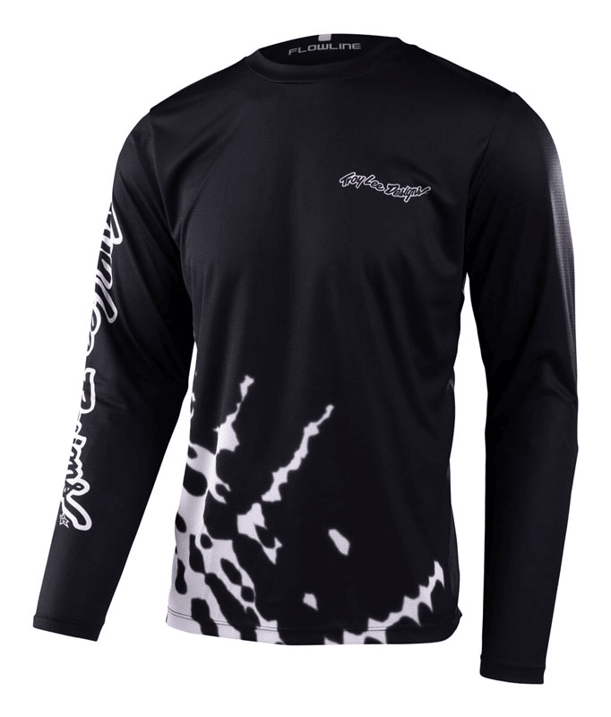 FLOWLINE LS JERSEY BIG SPIN BLACK1