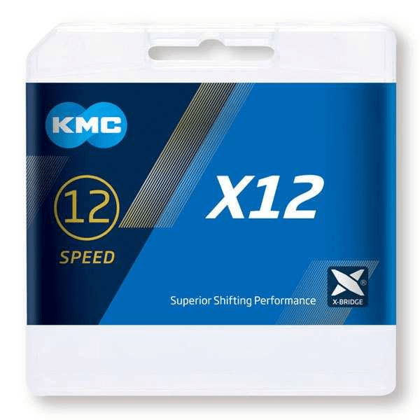 KMC CADENA X12 SILVER 126L1