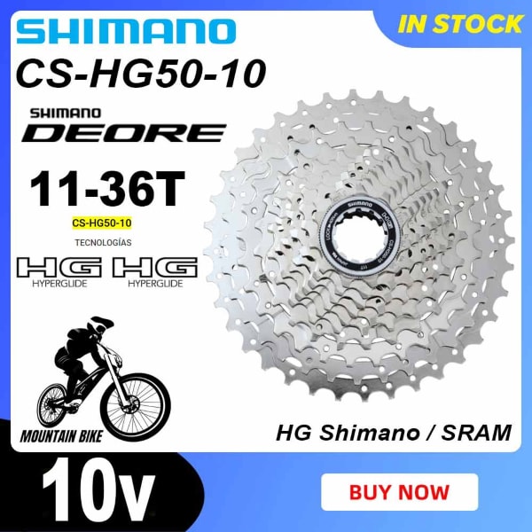 PIÑON SHIMANO 10V 11-36 CS HG502