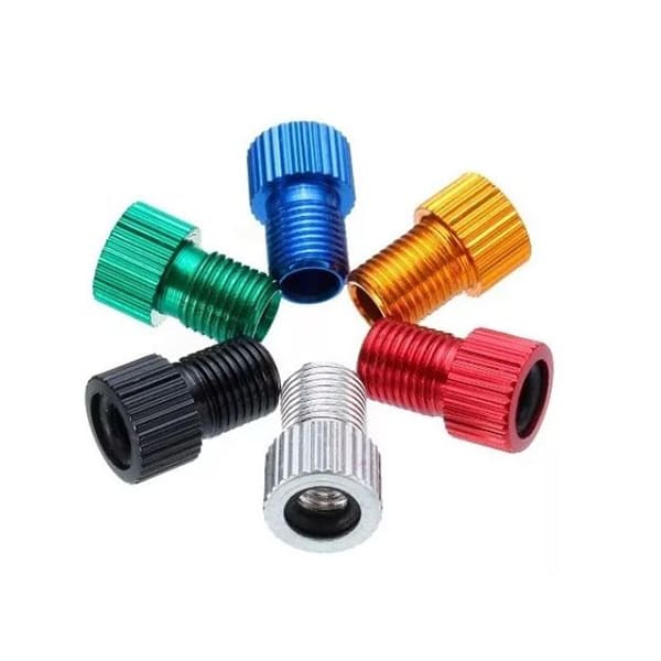 VALVULA DE ALUMINIO ADAPTADOR PRESTA COLORES VARIA1