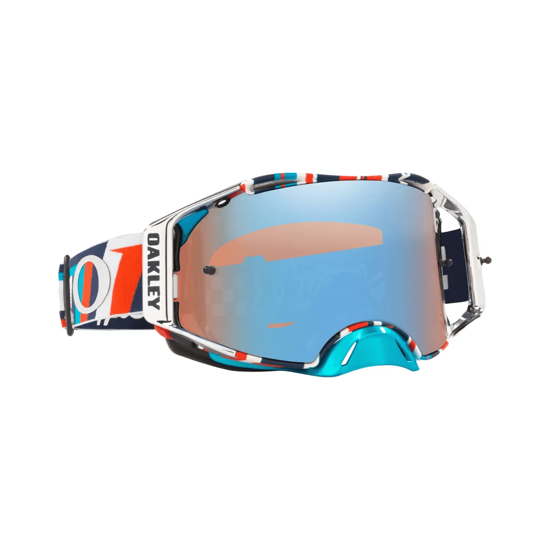 Goggles Oakley Airbrake MX TLD Quattro RWB - Prizm MX Sapphire5