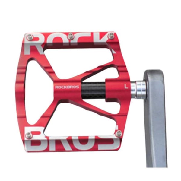 PEDALES DE ALUMINIO COLOR ROJO K307-RED1