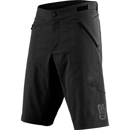 SKYLINE SHELL SHORT BLACK1