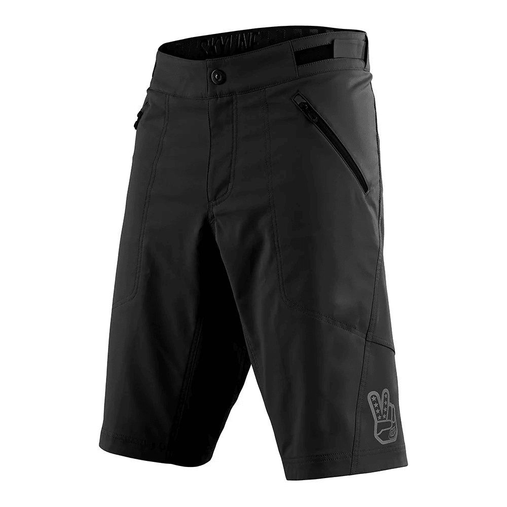 SKYLINE SHORT W/LINER BLACK1