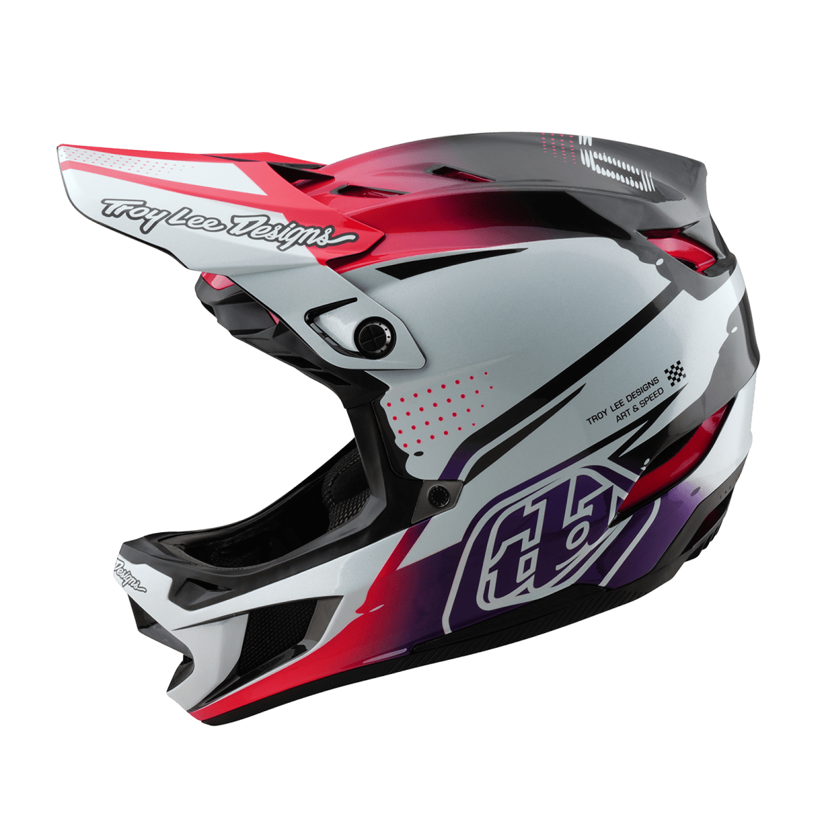 D4 Carbon Helmet Drip White1