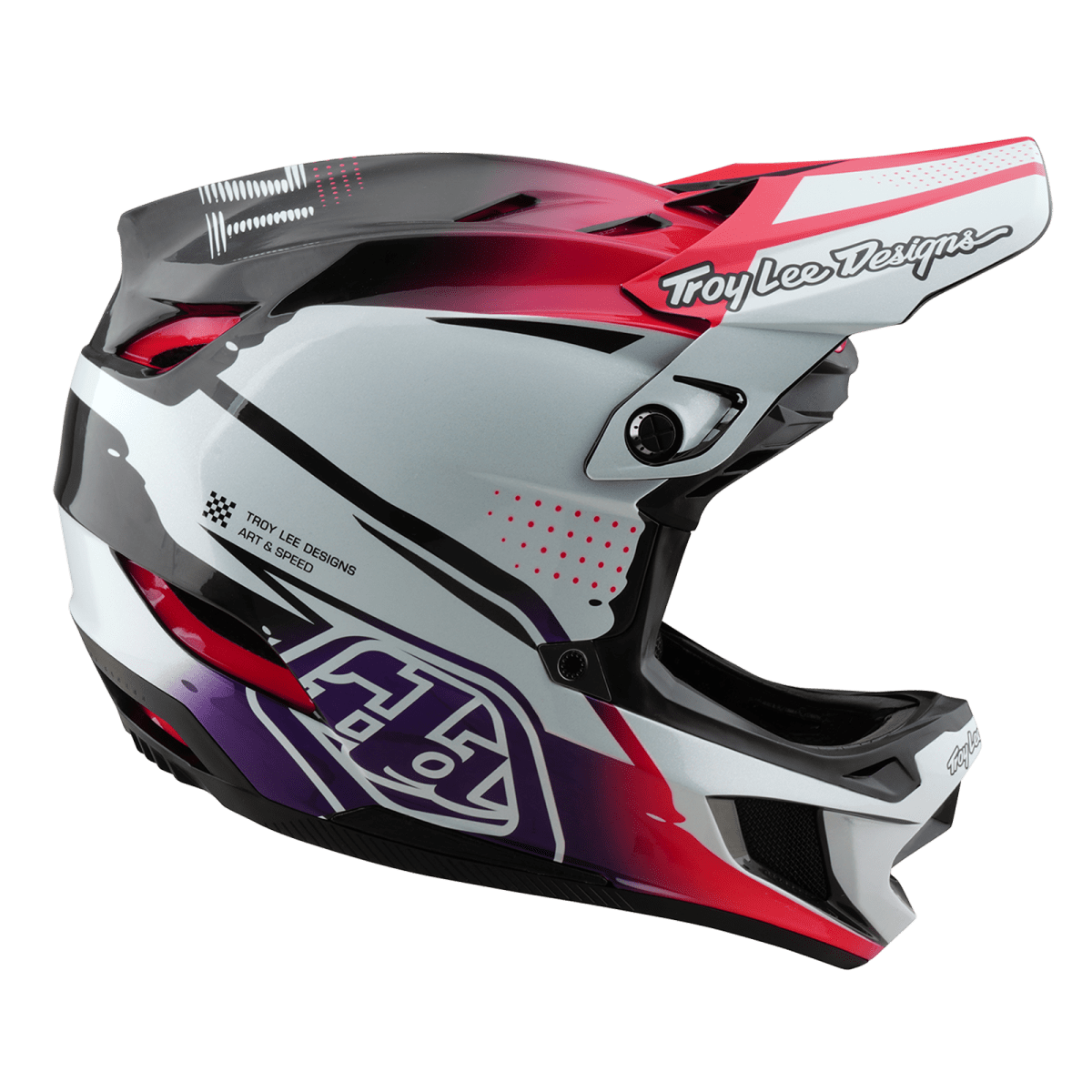 D4 Carbon Helmet Drip White5