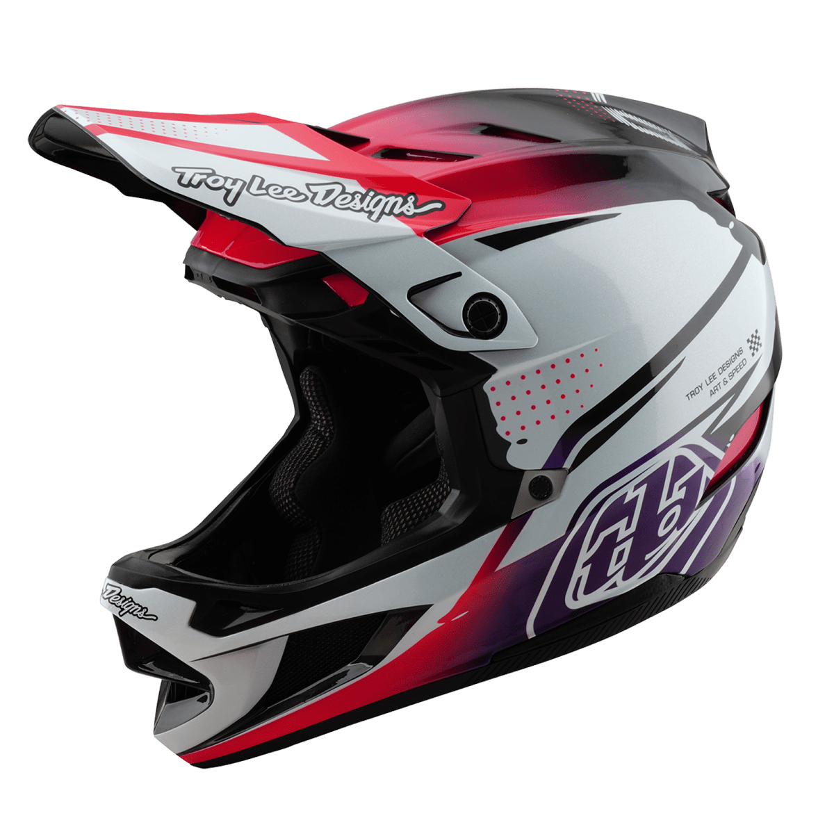 D4 Carbon Helmet Drip White7