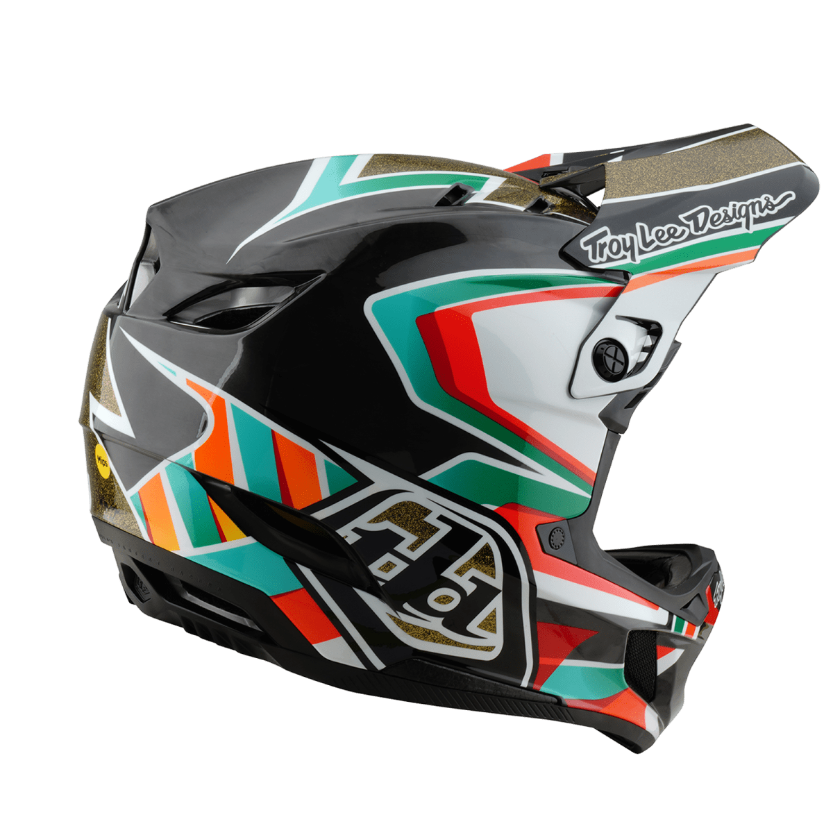 D4 Carbon Helmet Frames Black/Gold4