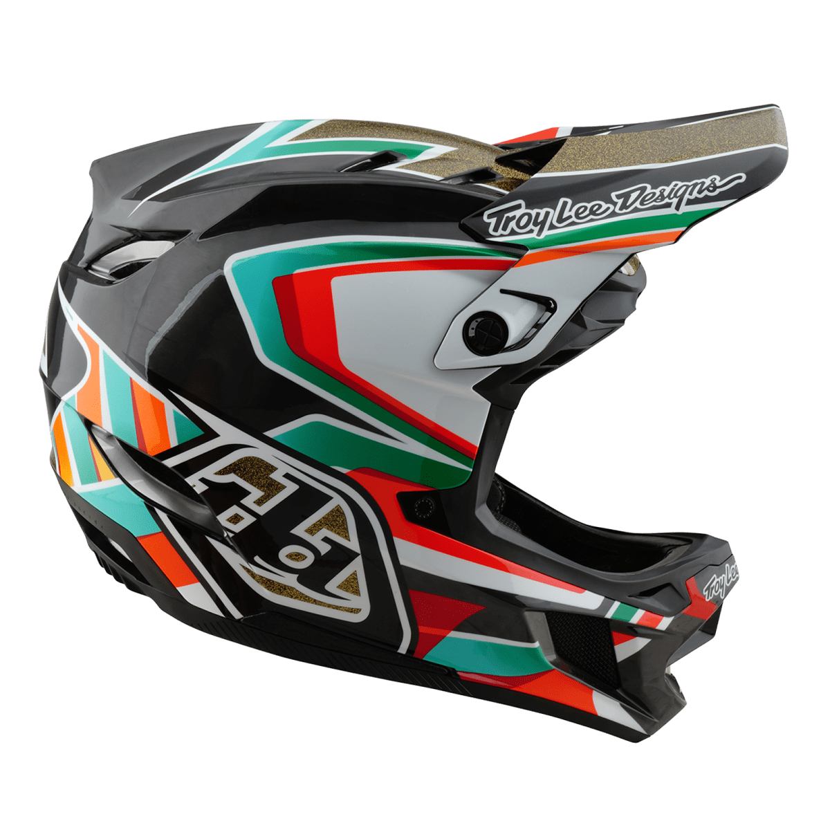 D4 Carbon Helmet Frames Black/Gold5