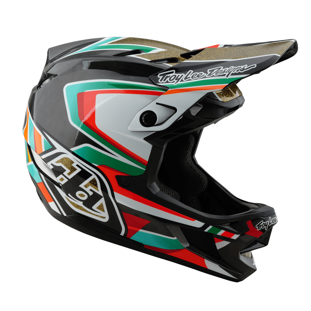 D4 Carbon Helmet Frames Black/Gold6