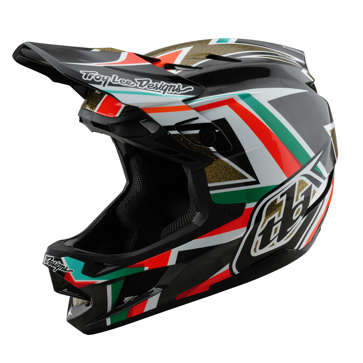 D4 Carbon Helmet Frames Black/Gold7