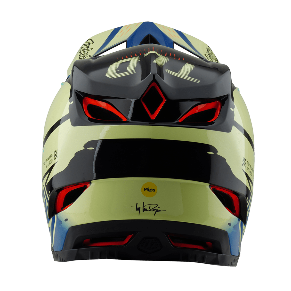 D4 Composite Helmet Drip Glo Yellow3