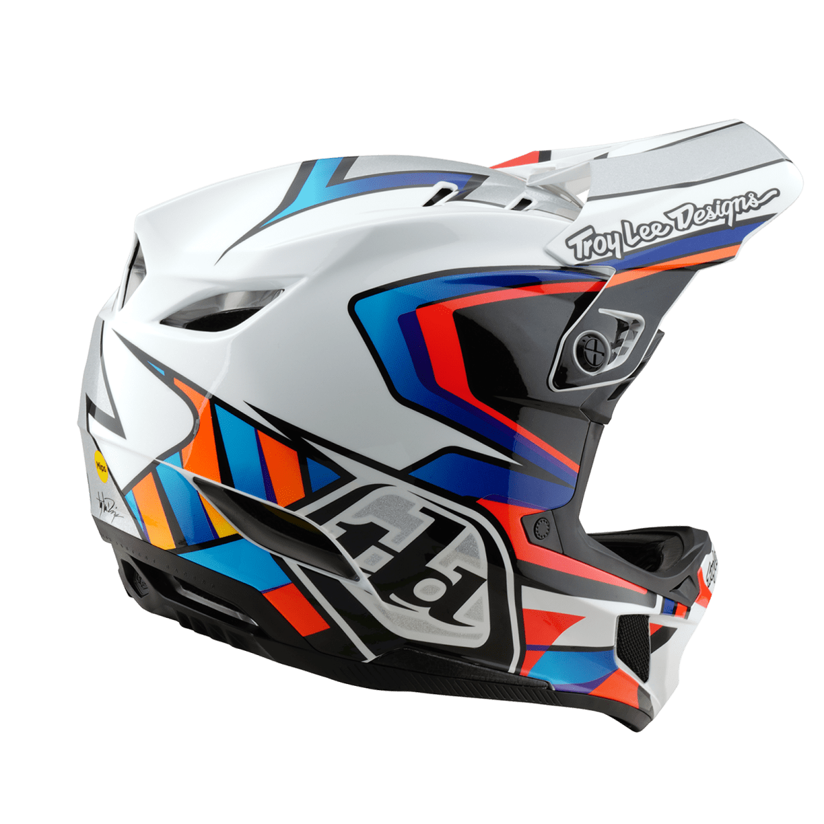 D4 Composite Helmet Frames White/Silver4