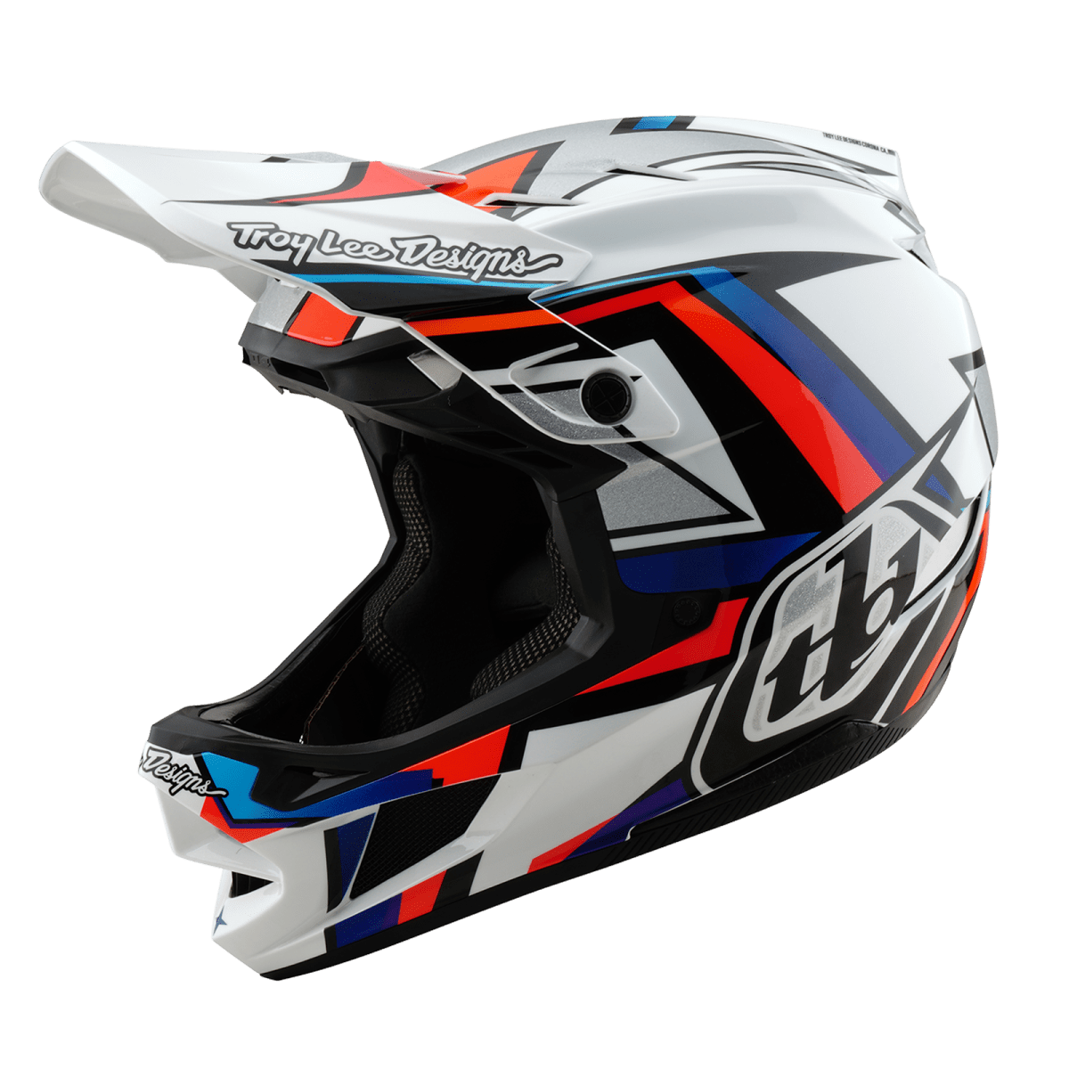 D4 Composite Helmet Frames White/Silver7