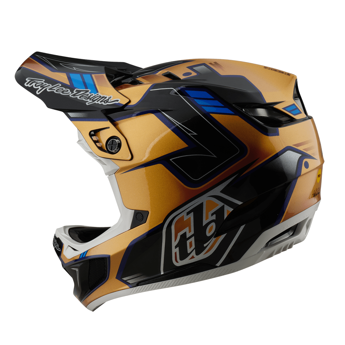 D4 Composite Helmet Royalty Black/Gold2