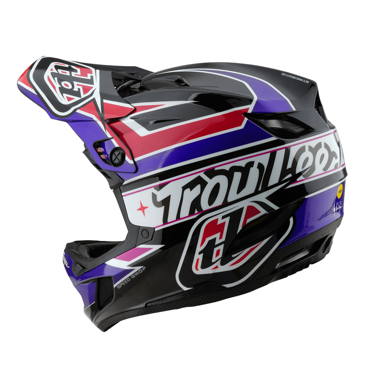 D4 Polyacrylite Helmet Linear Black2