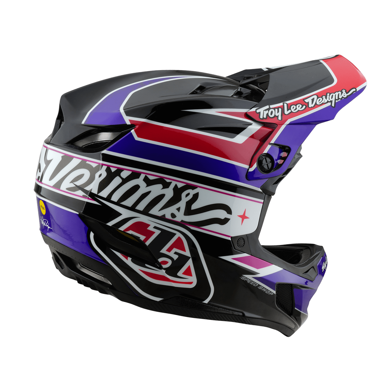 D4 Polyacrylite Helmet Linear Black4