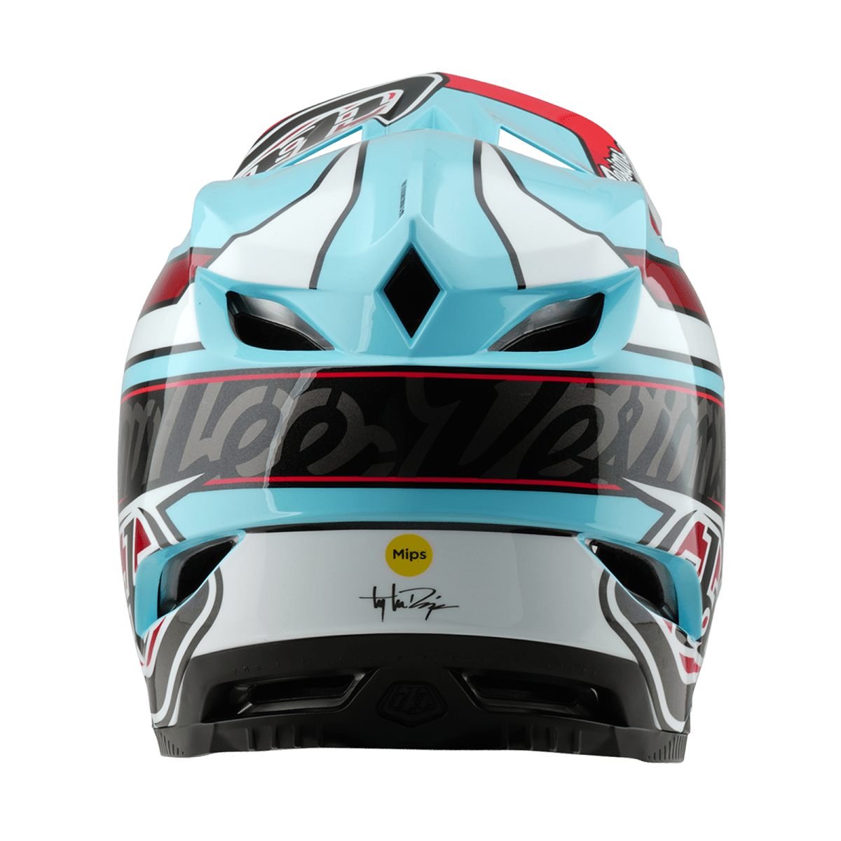 D4 Polyacrylite Helmet Linear Blue3