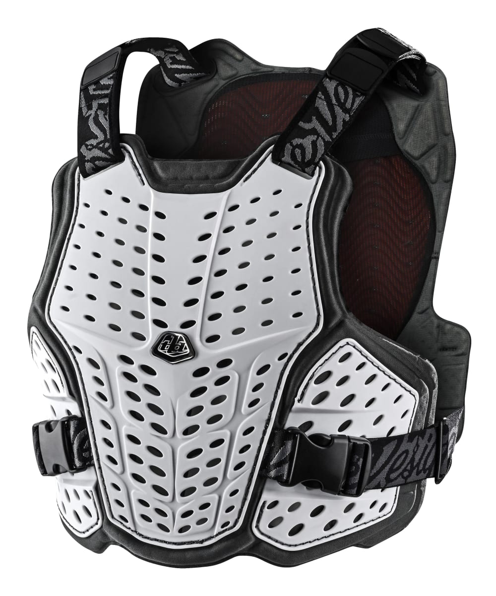 Rockfight CE Flex Chest Protector Solid White1