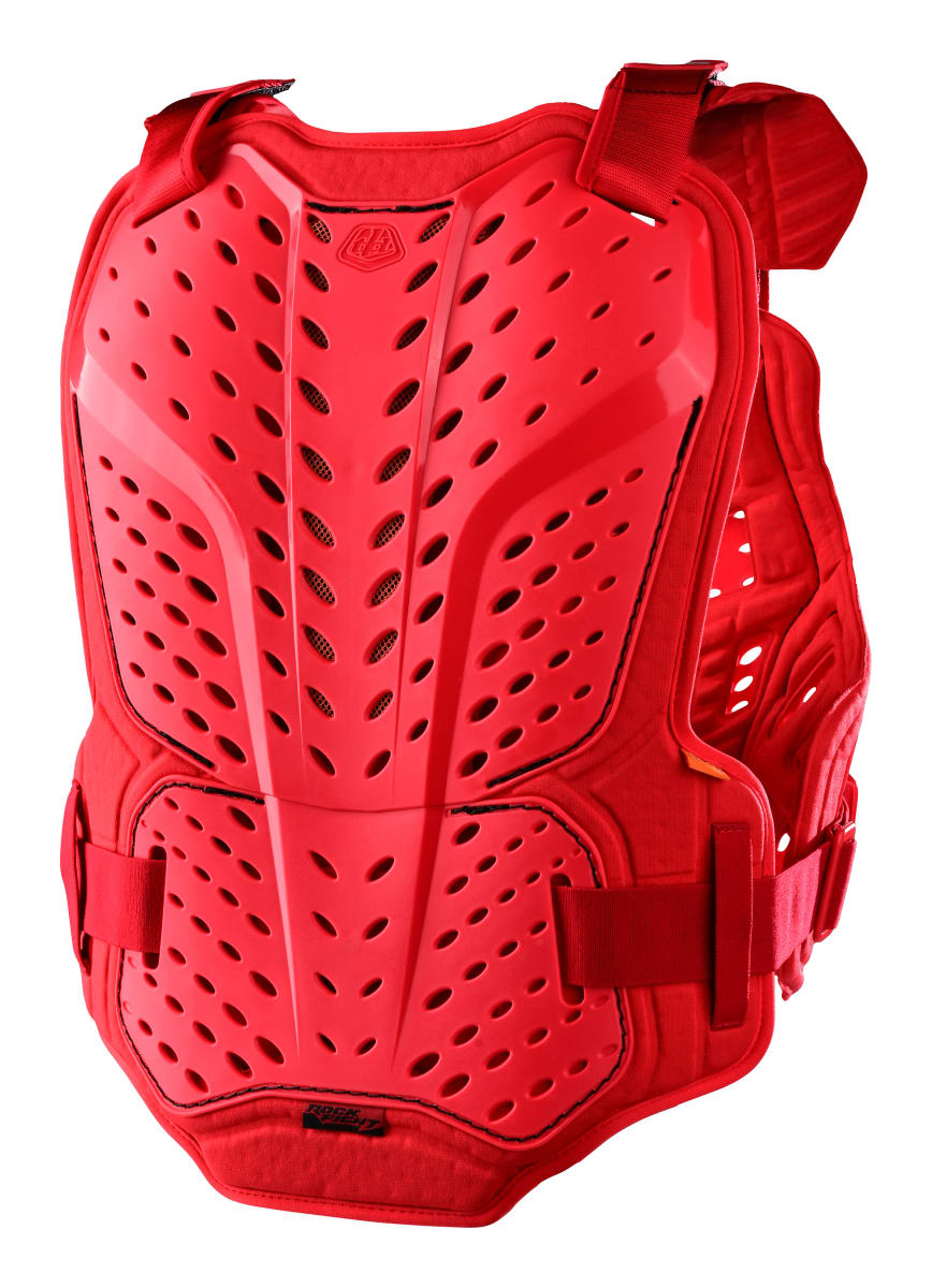 Rockfight CE Chest Protector Solid Red2