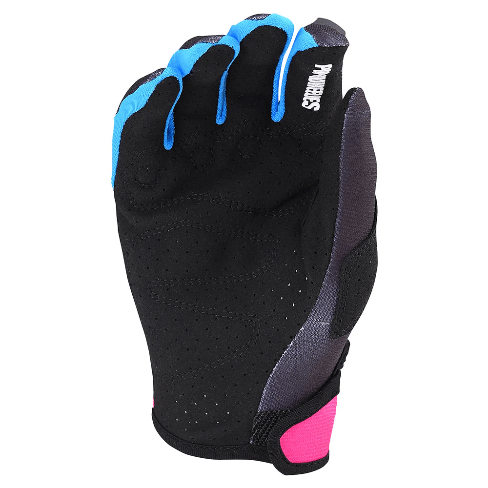WOMENS GP GLOVE BLACK YELLOW2