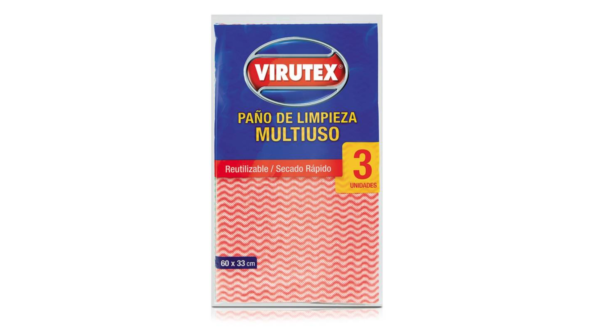VIRUTEX PAÑOS MULTIUSO (3UND) | PLAZA MULTIPACK