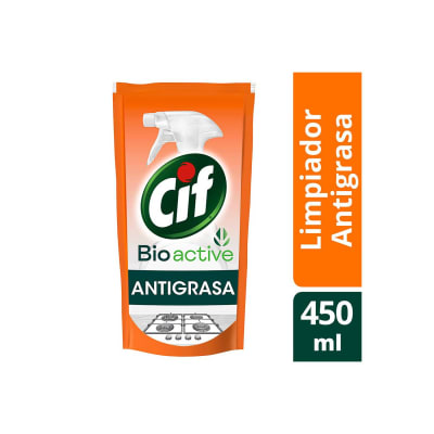 CIF ANTIGRASA 450ML BIOACTIVE NARANJA DOYPACK