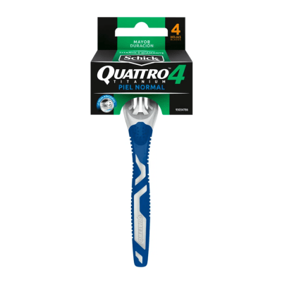 SCHICK QUATTRO HOMBRE TITANIUM